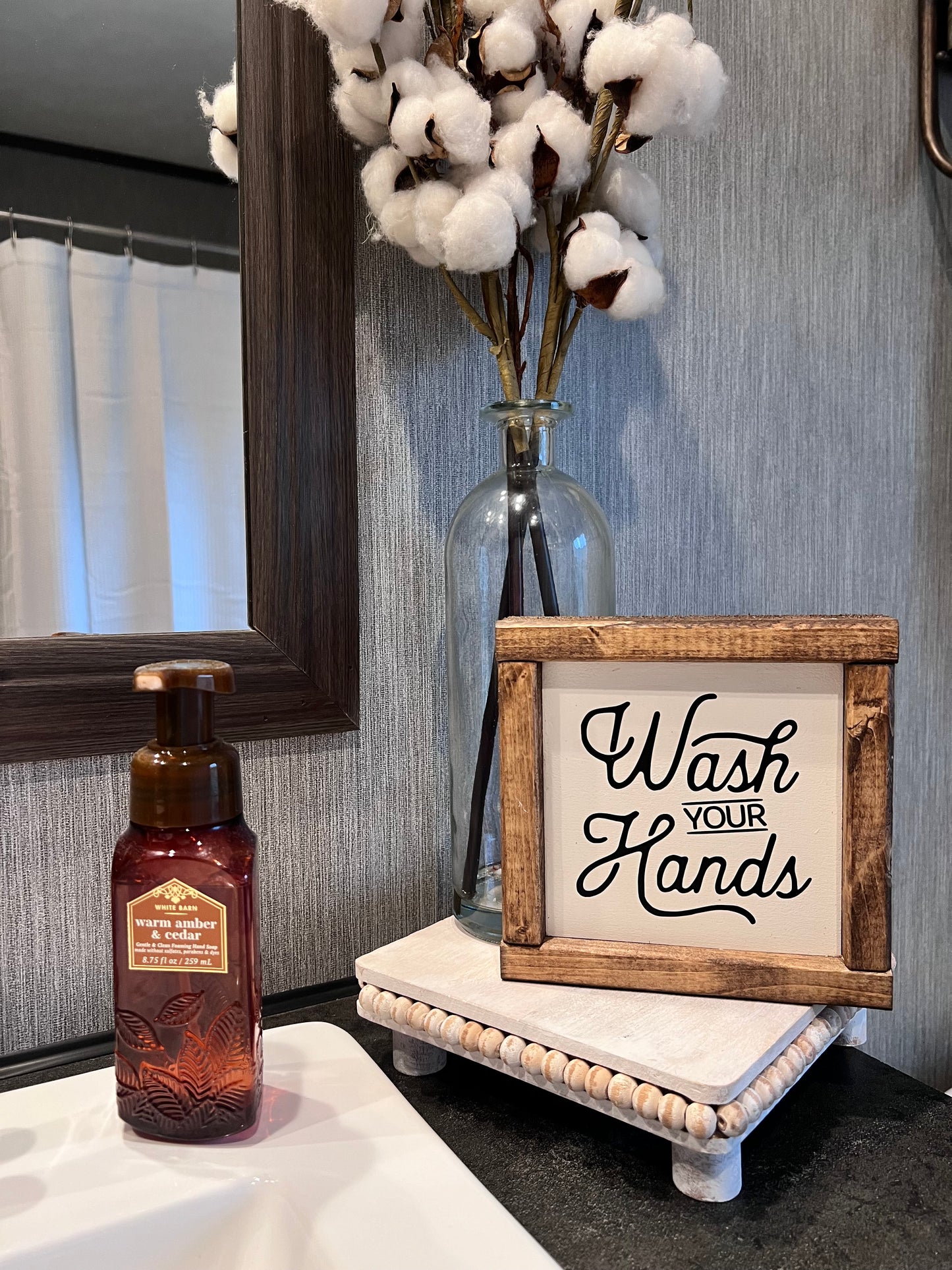 Wash your hands - bathroom sign