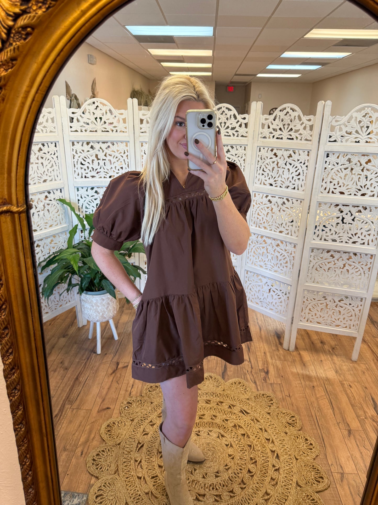 Coco Brown Dress