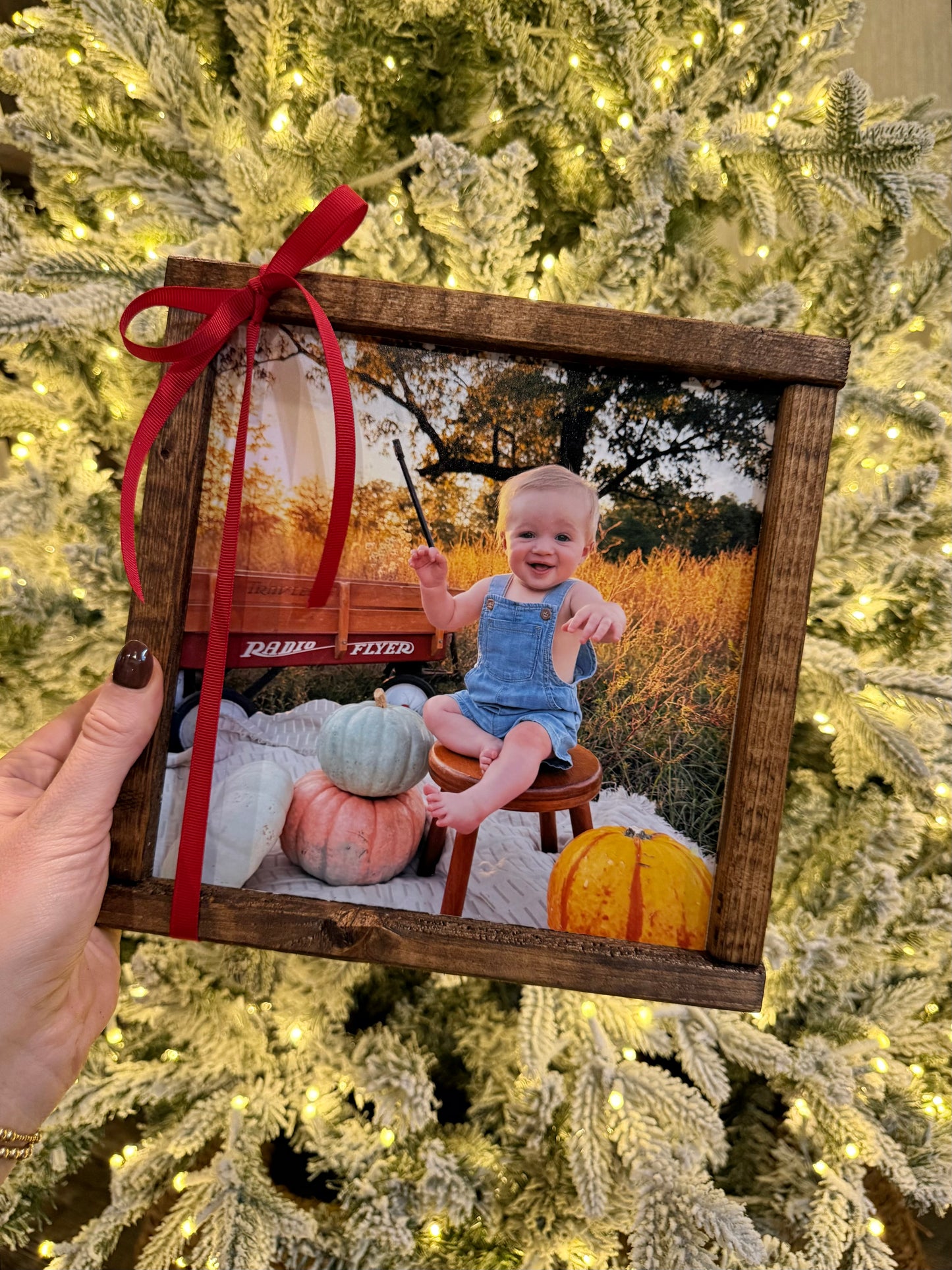 Picture photo wooden sign - framed picture - photo sign - gifts under 30