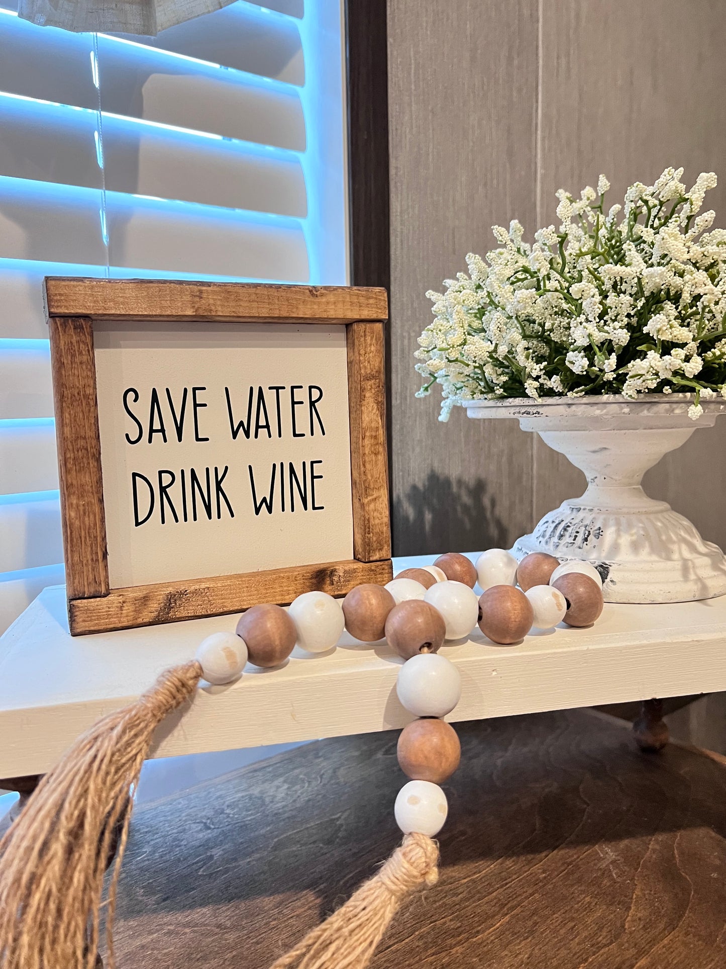 Save water drink wine