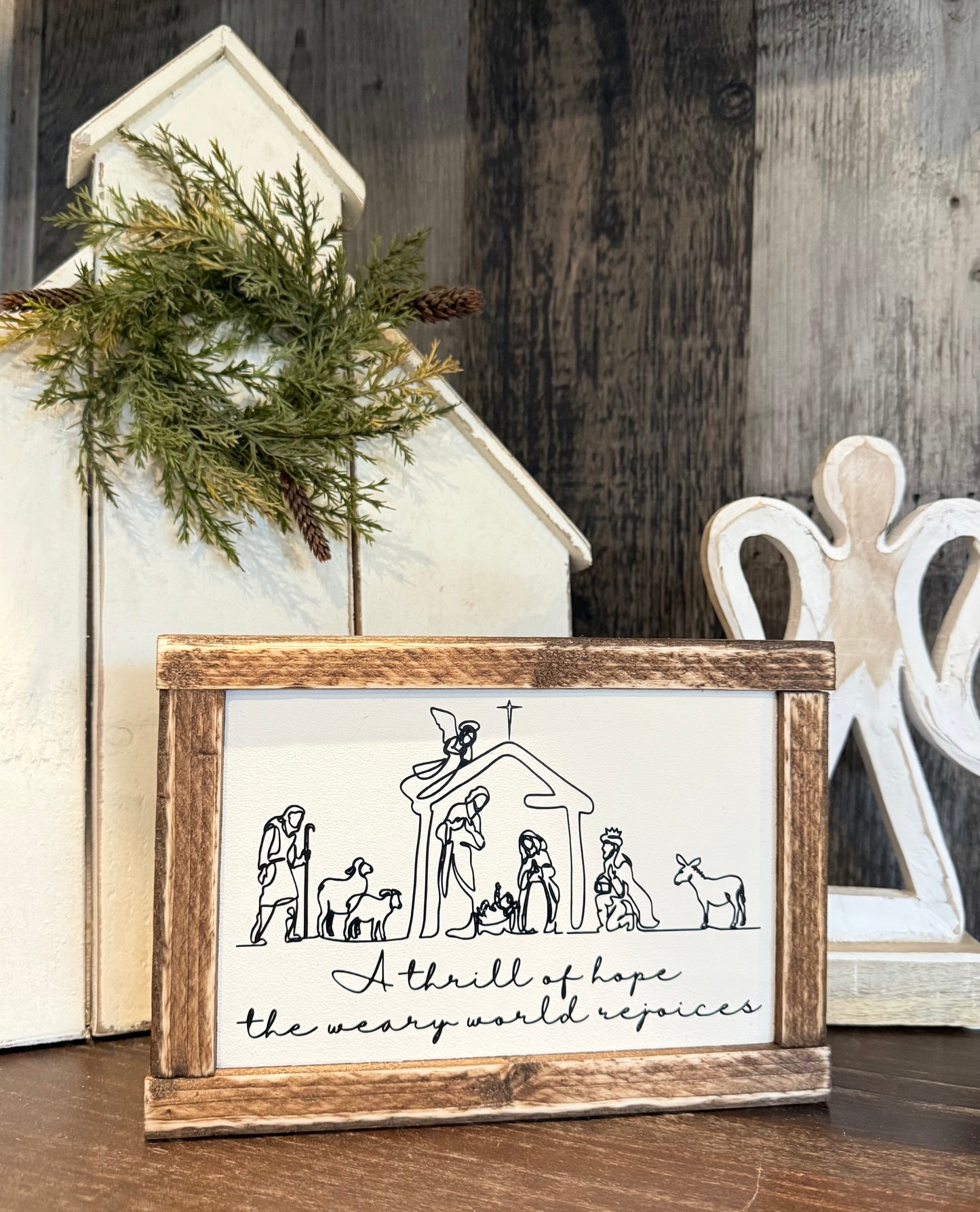 Thrill of hope - world rejoices