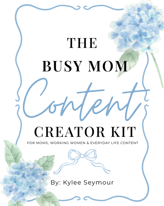 Busy Mom Content Creator Kit