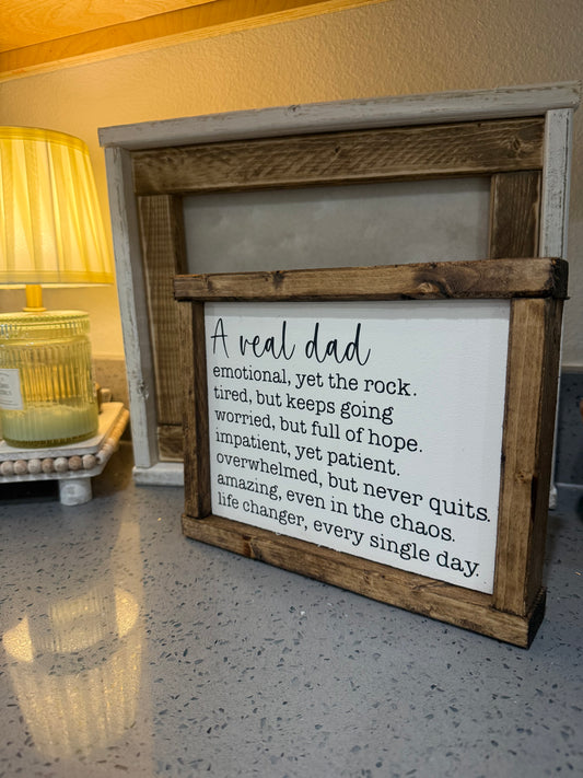 A real dad - fathers gift