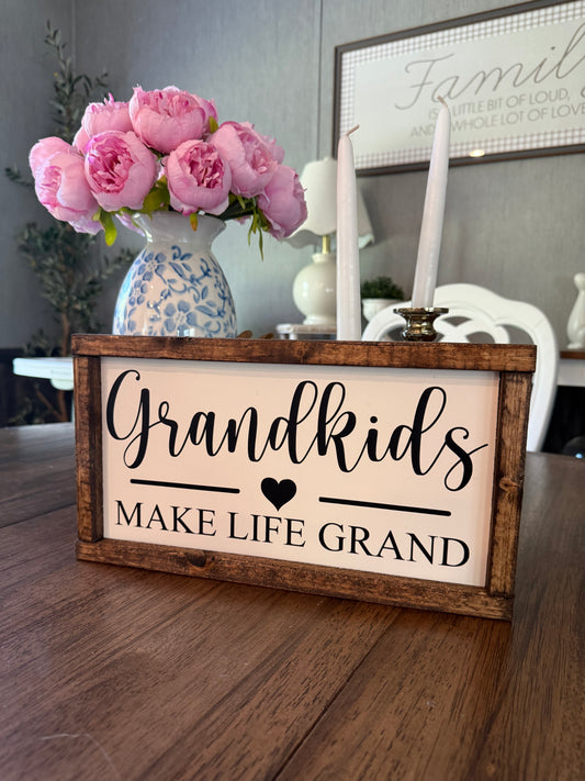 Grandkids make life grand