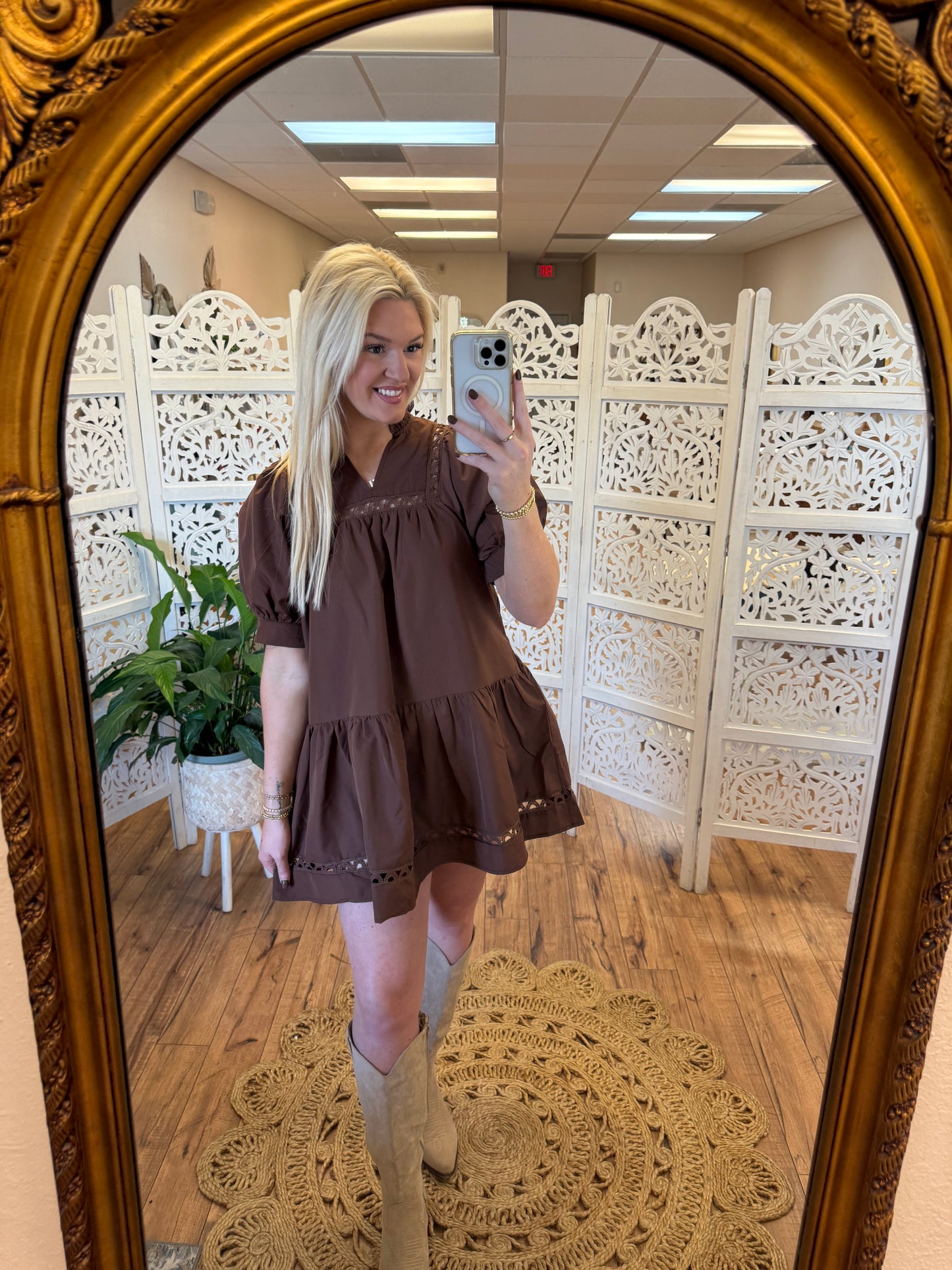 Coco Brown Dress