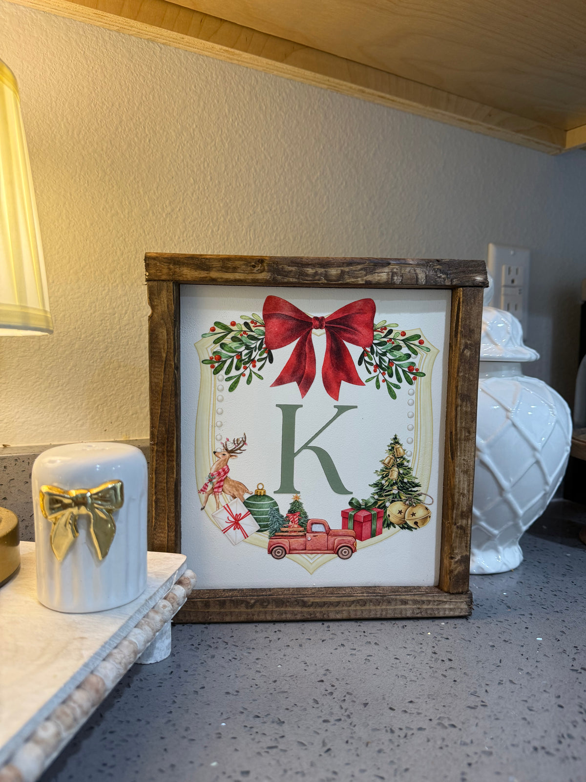 Fall - Christmas reversible sign