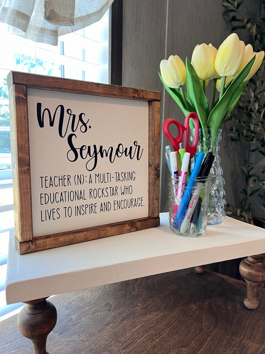 Teacher appreciation gift - teacher gifts -