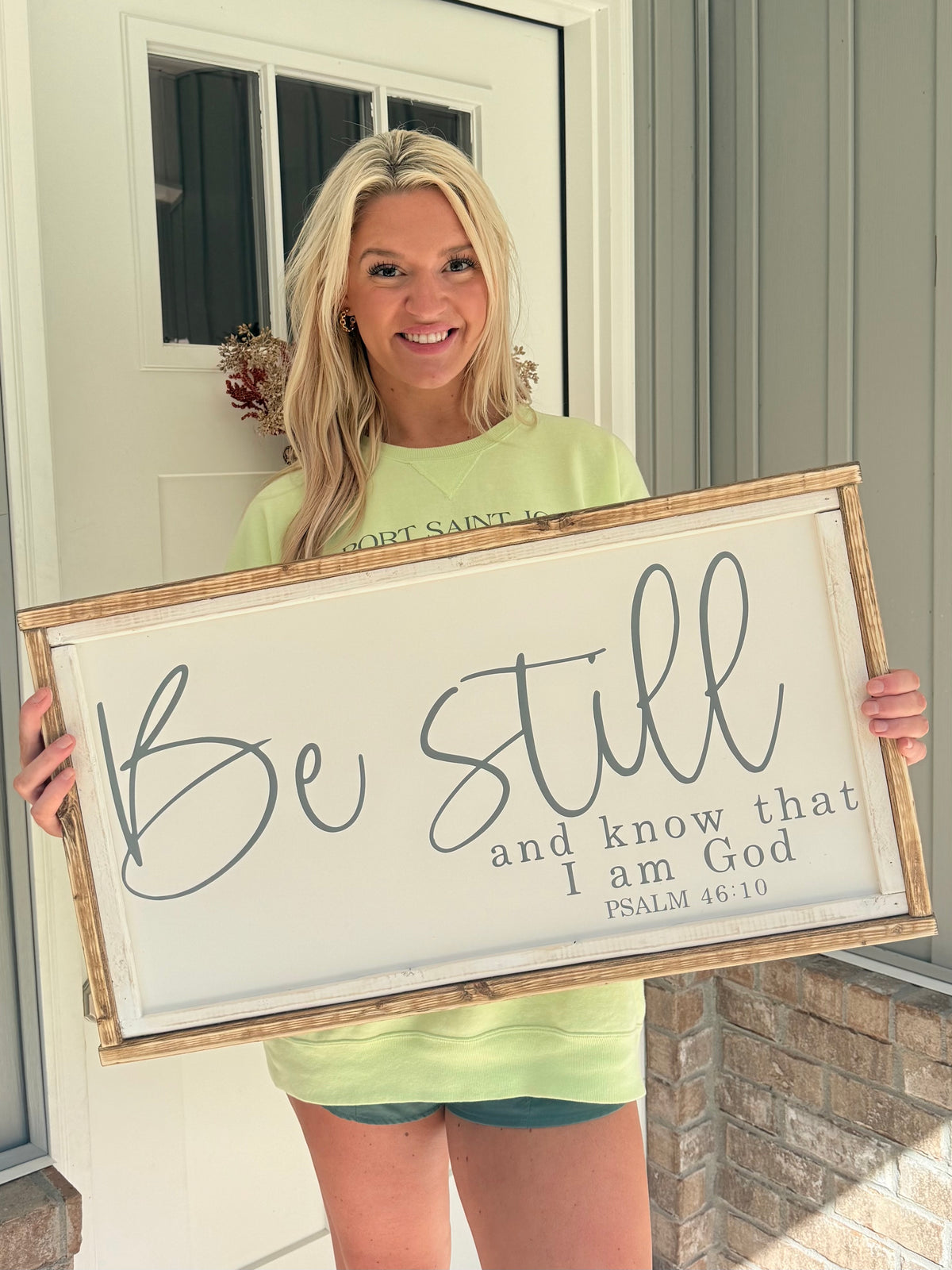 Be still and know that I am God - Psalm 46:10