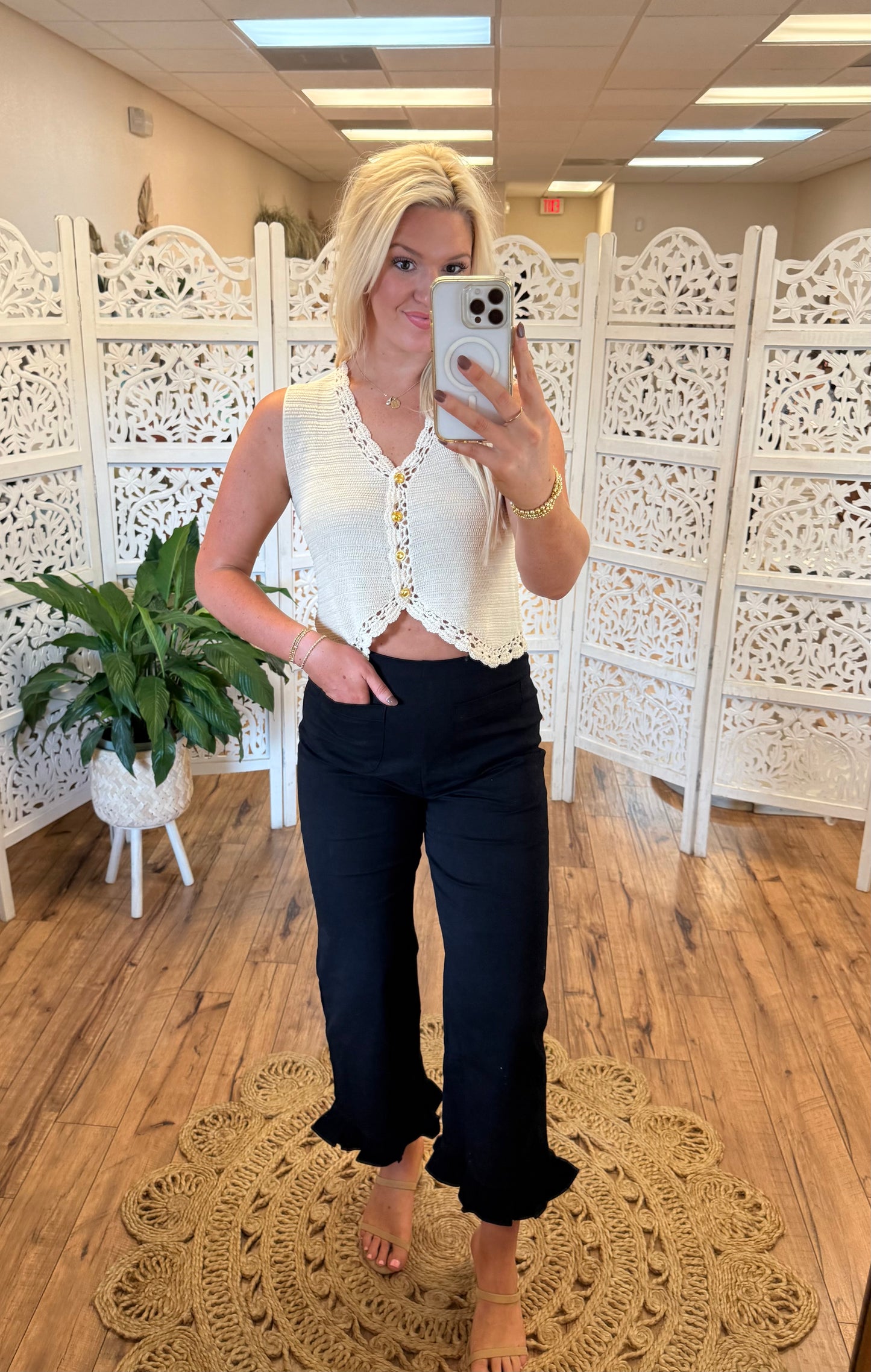 The Classy Ruffle Pant
