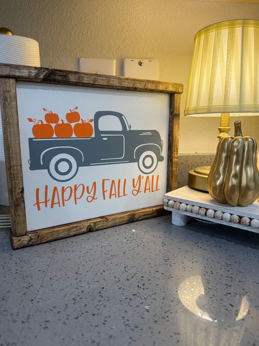 Happy fall y’all - farm truck